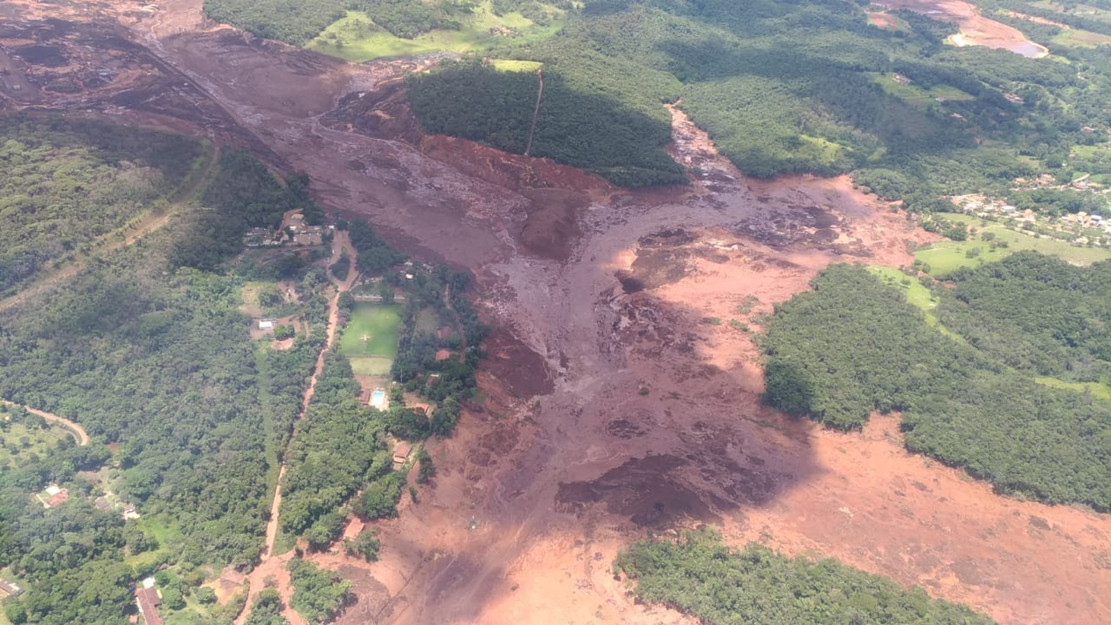 Barragem da Vale se rompe em Brumadinho