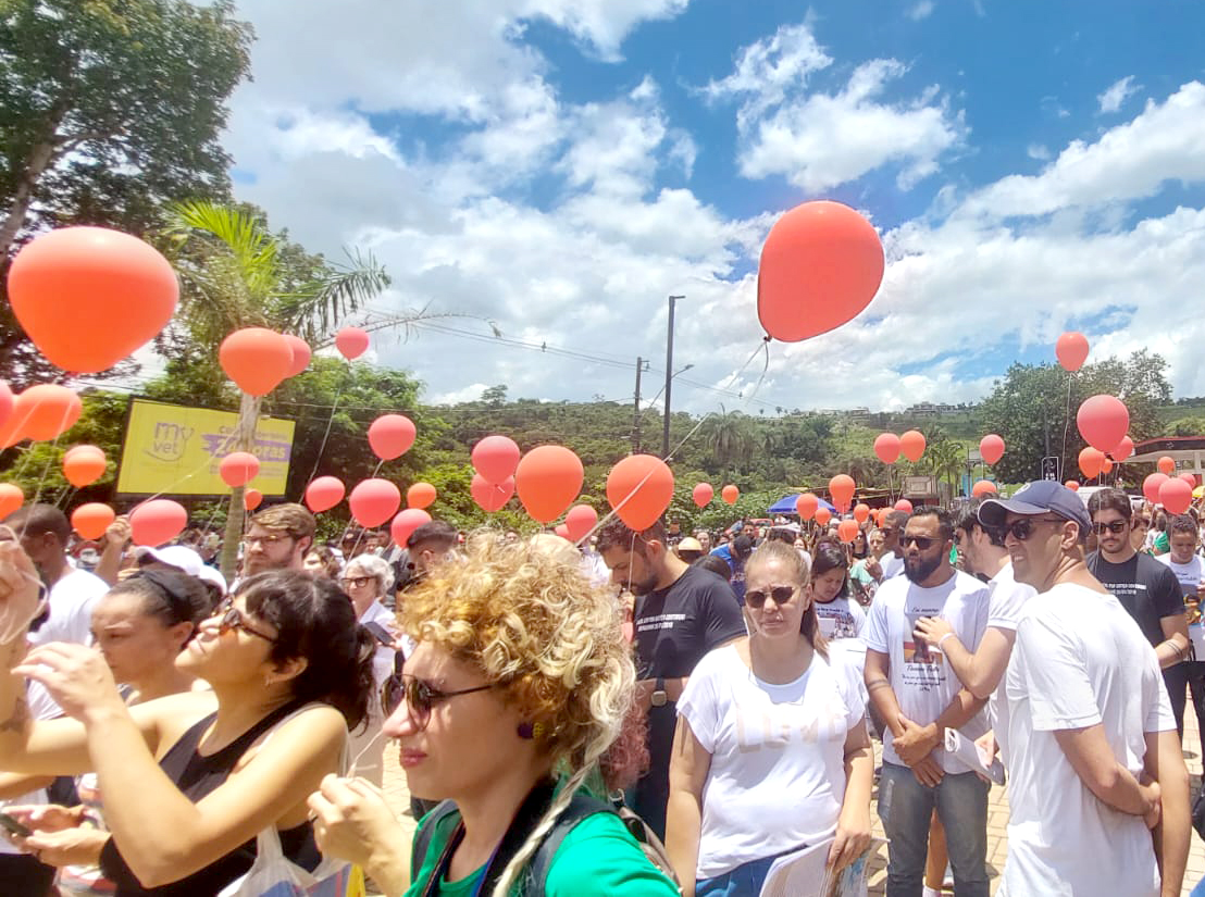 Brumadinho tem ato em homenagem às vítimas do rompimento, ocorrido há cinco anos