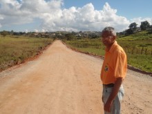 Abertura de rua traz esperança a moradores de Cachoeira do Campo