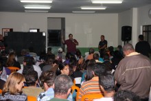 Alegria deu o tom em reunião do candidato Roberto Rodrigues no Sindicato Metabase