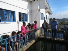 Alunos da Escola Municipal Haydée Antunes conhecem a Estação de Tratamento de Água Vila Alegre