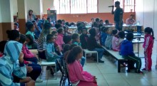 Alunos dos distritos recebem palestras educativas