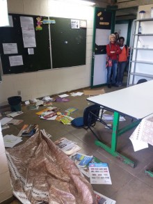 Alunos são pegos pela polícia em Cachoeira do Campo, após ato de vandalismo