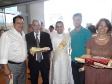 Arena Mariana recebe ordenação, cúpula municipal marca presença