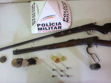 Armas são entregues voluntariamente durante operação