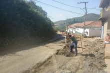 Asfaltamento da Rua Desidério de Matos