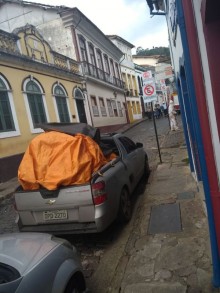 Ataque de abelhas no Centro Histórico de Ouro Preto