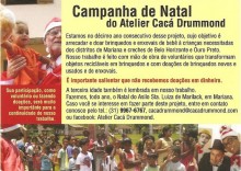 Atelier Cacá Drummond abre sua campanha de natal