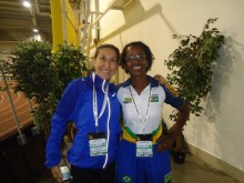 Atleta ouro-pretana compete em mundial de atletismo disputado fora do país