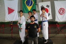Atletas ouro-pretanos têm destaque em parcial do Campeonato Mineiro de Taekwondo