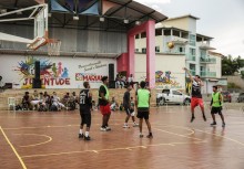 Basquete 3×3 movimenta a Praça dos Ferroviários com esporte, música e arte