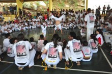 Batizado e troca de graduações reúne ícones da capoeira em Itabirito