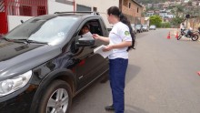Campanha educativa na programação da Semana de Trânsito em Mariana