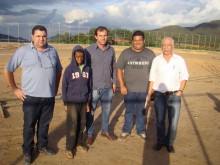 Campo de Futebol no Caminho da Fábrica será entregue em aproximadamente três meses