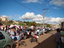 Carreatas e comícios de Manoel e Gilmar da Juventude agitam o fim de semana