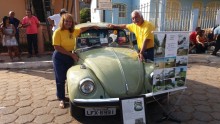 Carros antigos são atração em Cachoeira do Campo