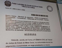 Celso Cota não retoma mandato