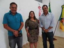Celso se reúne com nova delegada de polícia de Mariana