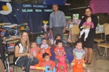 Cmei Aquarela recebe doações