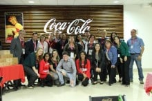 Coca-Cola reúne imprensa em evento