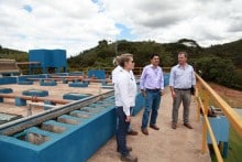 Codevasf visita sistema de esgotamento sanitário itabiritense