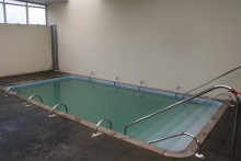 Começam as atividades na piscina de hidroterapia