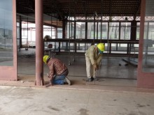 Começam as obras de reforma do terminal rodoviário de Mariana