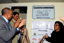 Comunidade do bairro Santa Cruz ganha Telecentro Comunitário