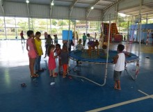 CRIA recebe crianças para sábado de lazer