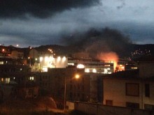 Depósito do EPA pega fogo e assusta moradores