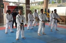 Dia Municipal das Artes Marciais é comemorado na Praça da Estação