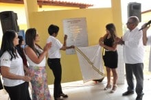 Distrito de Acuruí ganha nova escola municipal