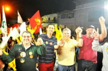 Duarte realiza grande caravana