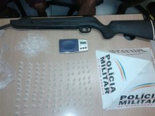 Em Antônio Pereira, PM apreende 117 pinos de cocaína