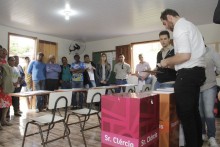 Em votação realizada neste sábado, famílias de Gesteira elegem local onde casas e equipamentos públicos serão construídos