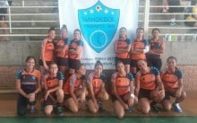 Equipe de Itabirito no Campeonato Mineiro Juvenil de Handebol