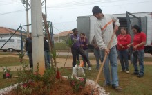 Espaço Cria é revitalizado pelos alunos do curso de Jardinagem do Pronatec