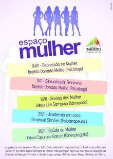 Espaço Mulher chega à unidade de saúde do bairro Nossa Senhora de Fátima