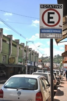 Estacionamento Rotativo será implantado, em Itabirito, a partir do dia 24