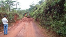 Estrada que liga Mariana ao distrito de Camargos é recuperada