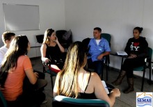 Estudantes da Universidade Federal de Minas Gerais visitam a ETA Itacolomi