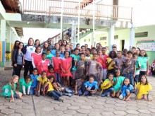 Estudantes de Lavras Novas recolhem 160 Kg de material reciclável