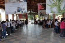 Exposição de ciências em Itabirito desperta curiosidade da população