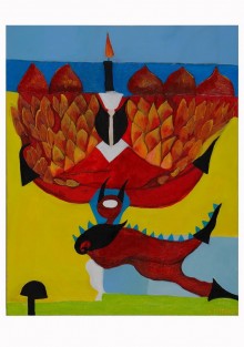 Exposição de retrospectiva da artista Emiliana Marquetti na Faop