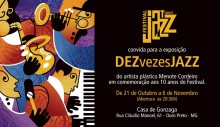 Exposição “Dez vezes Jazz” aberta em Ouro Preto