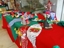 Feira de artesanato natalino é uma das atrações do Natal de Luz 2014