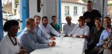 Fernando Pimentel visita Ouro Preto e se reúne com lideranças políticas da região