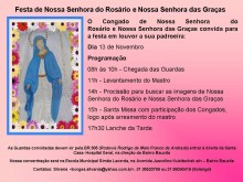 Festa de Nossa Senhora do Rosário e das Graças em Ouro Preto