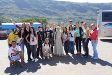 Fiéis russos visitam Mariana