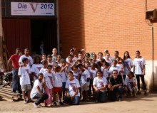 Fundação Aleijadinho no dia V, do Voluntariado